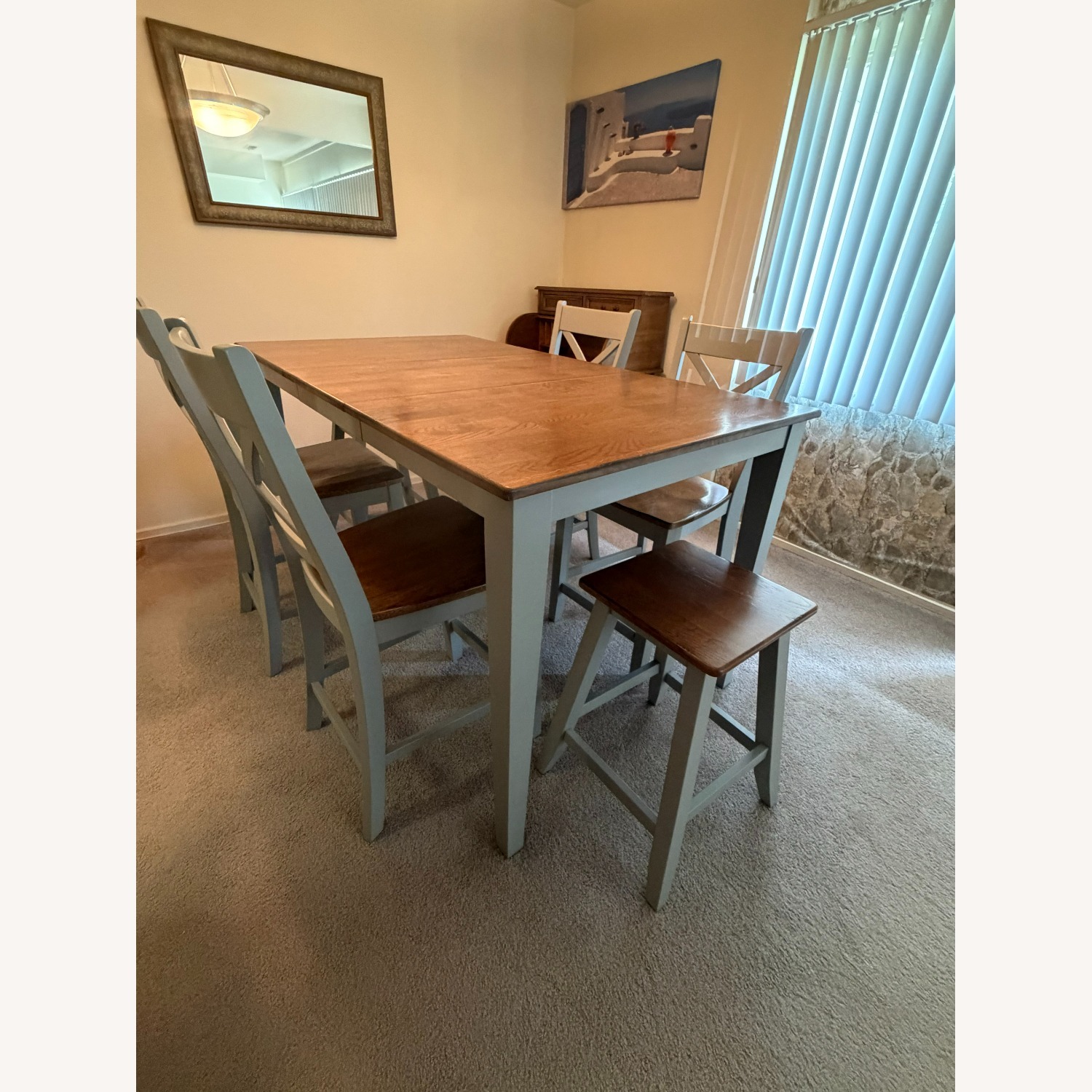 Value City Furniture Wood Dining Set - image-2