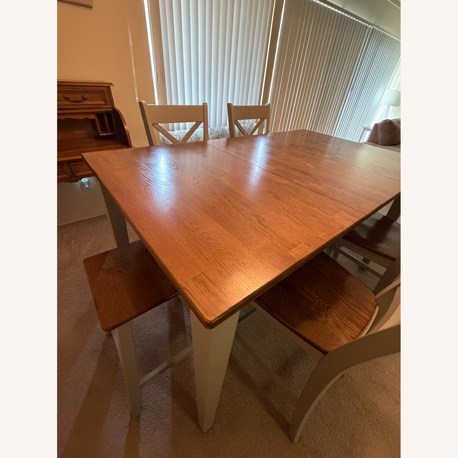 Value City Furniture Wood Dining Set - image-3