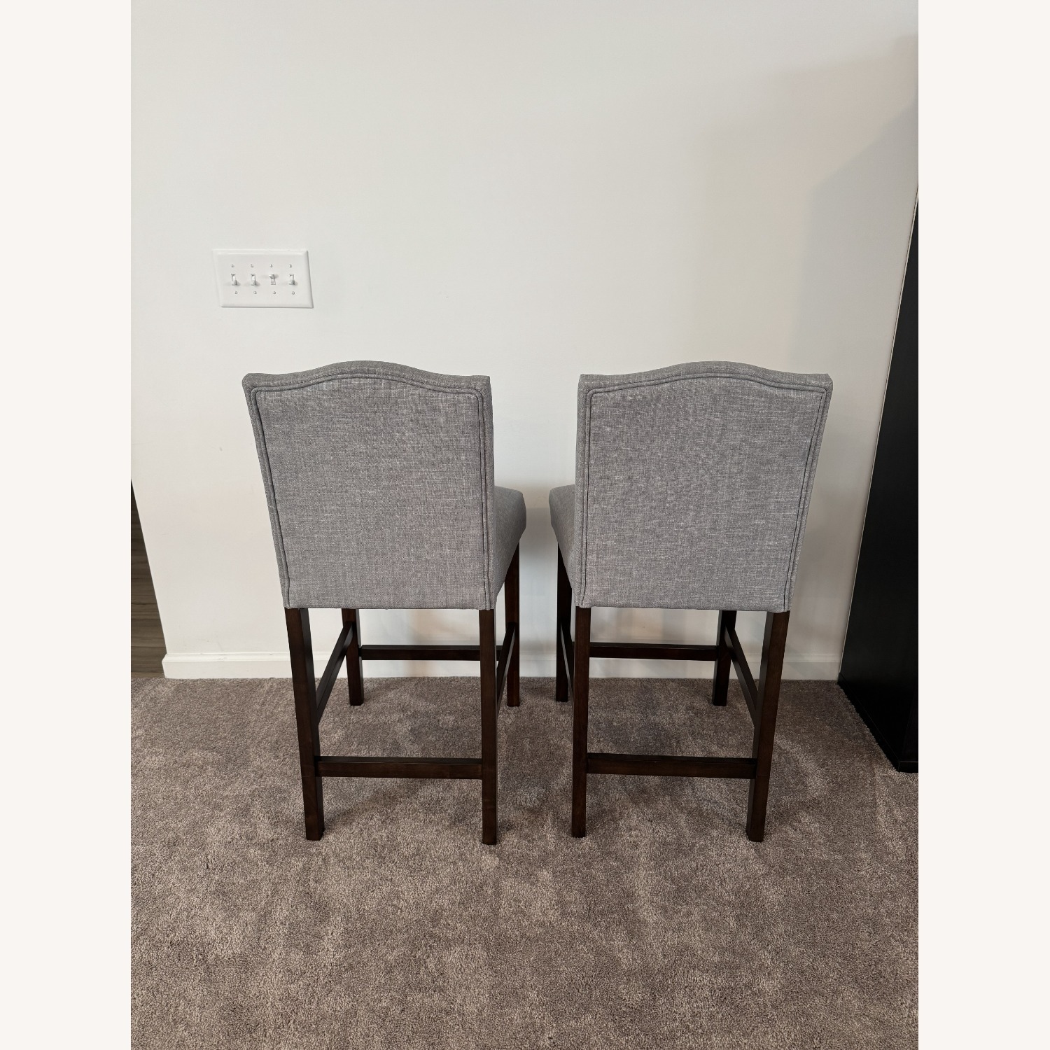 Nailhead Trim Counter Stool, Set of 2  - image-4