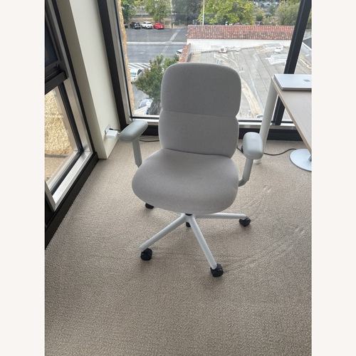 Used Herman Miller Asari Light Gray Aluminum Office Chair for sale on AptDeco