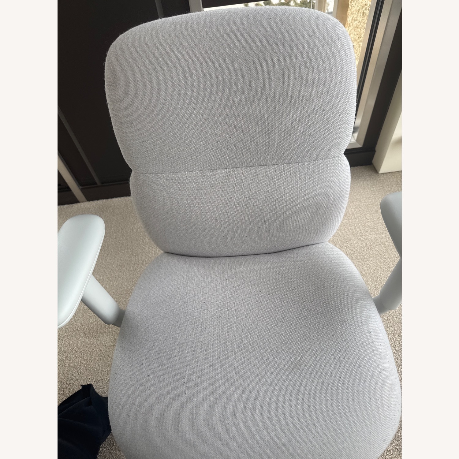 Herman Miller Asari Light Gray Aluminum Office Chair - image-4
