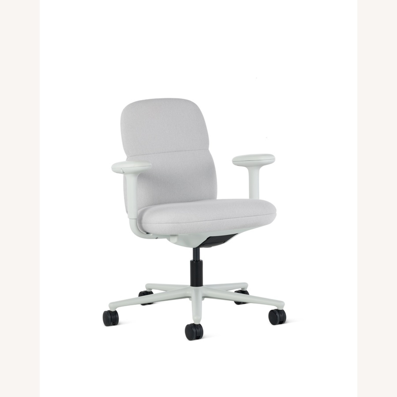 Herman Miller Asari Light Gray Aluminum Office Chair - image-6