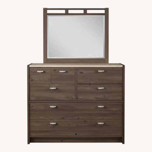 Used Dark Brown Wood Dresser for sale on AptDeco
