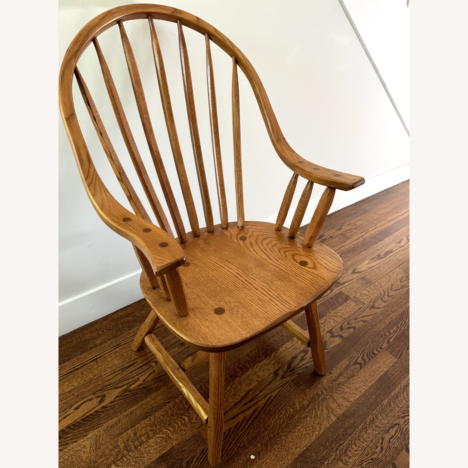 Light Brown Wood Dining Chairs - image-2