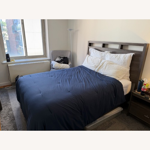 Used Queen Bed with Headboard for sale on AptDeco