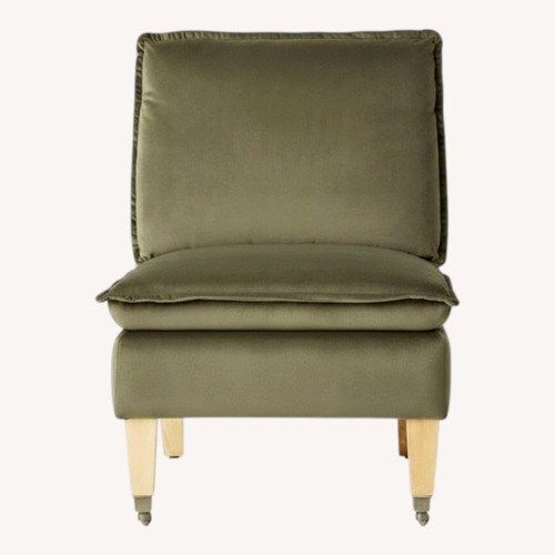 Used Talbert x Studio McGee Olive Slipper Chair  for sale on AptDeco