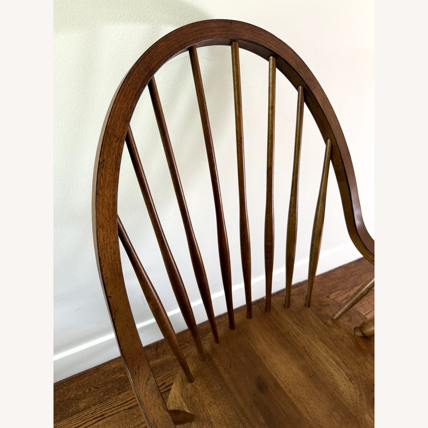 Dark Brown Windsor Armchair - image-4