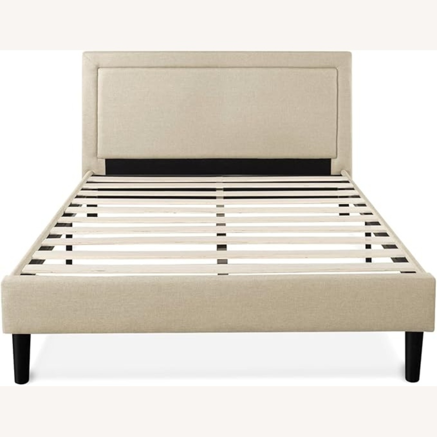 Amazon Zinus Natural Wood Queen Bed - image-4