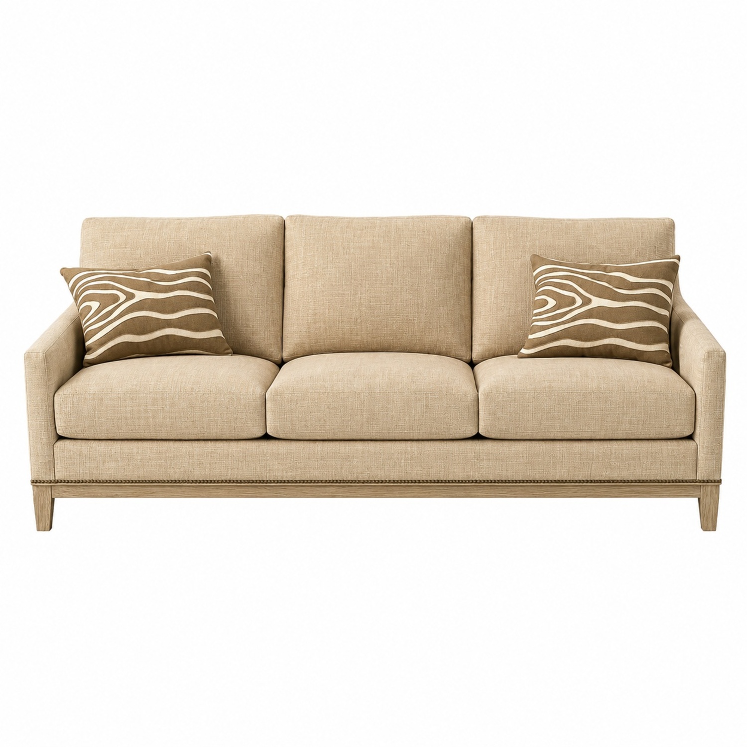 Arhaus Camden Natural Fabric 3+ Seater Sofa - image-4