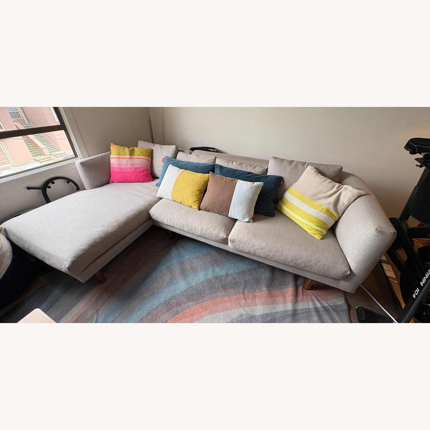 EQ3 Replay 2-Piece Sectional Sofa With Chaise - image-6