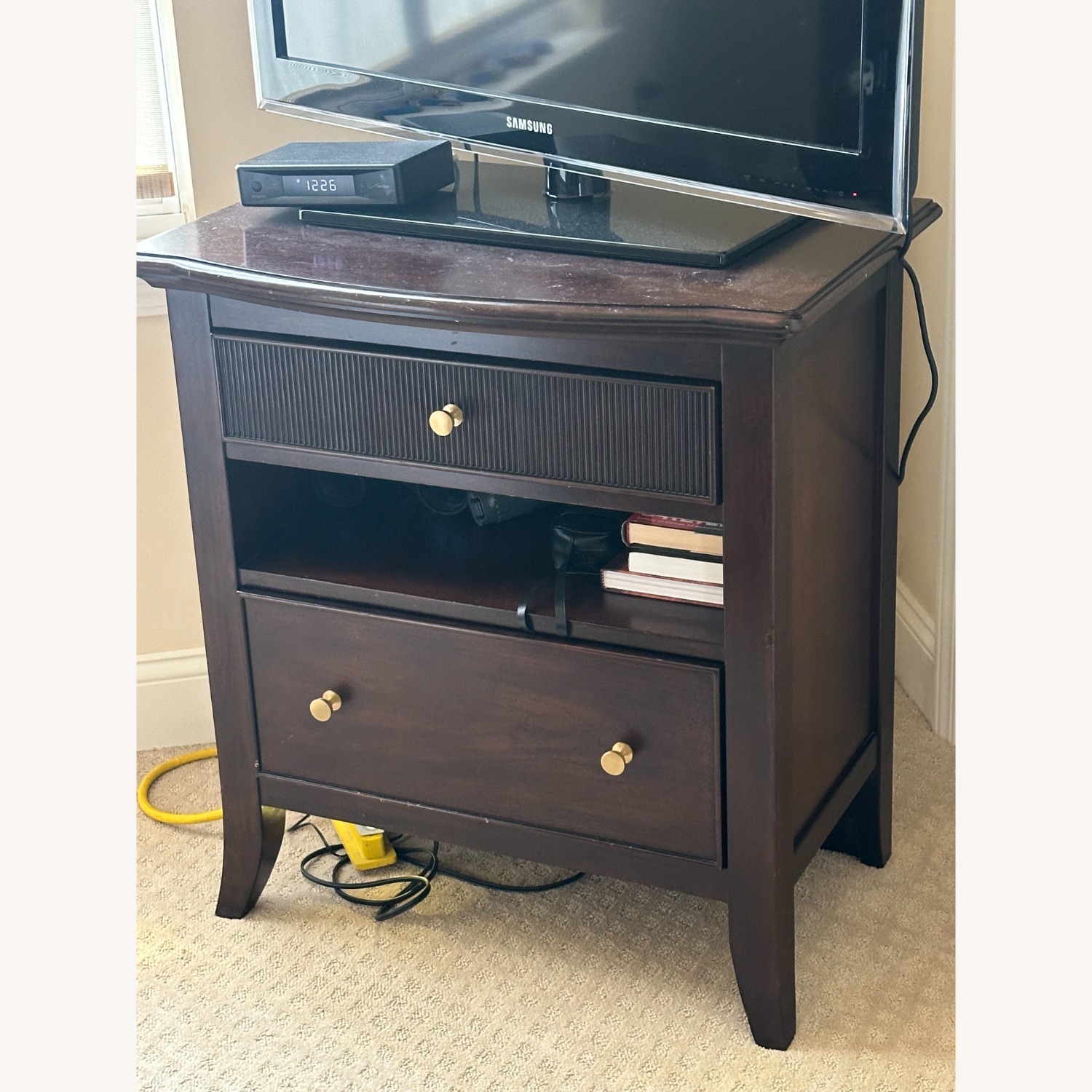 Stanley Furniture  Dark Wood Dresser - image-2
