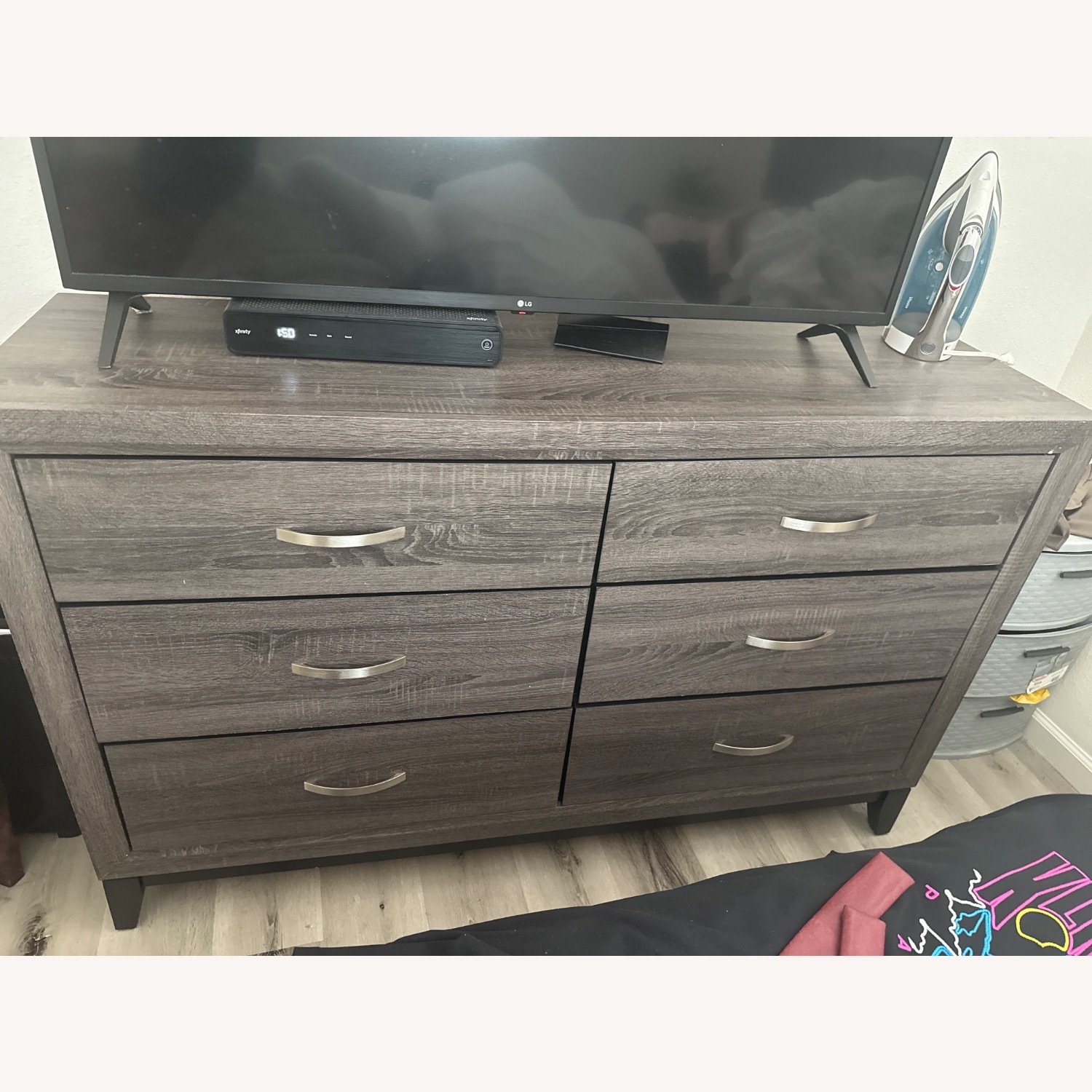 Watson Dark Gray Dresser - image-1
