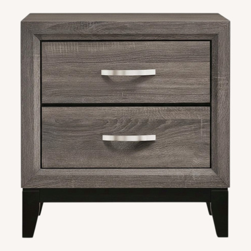 Used Dark Gray Nightstand for sale on AptDeco