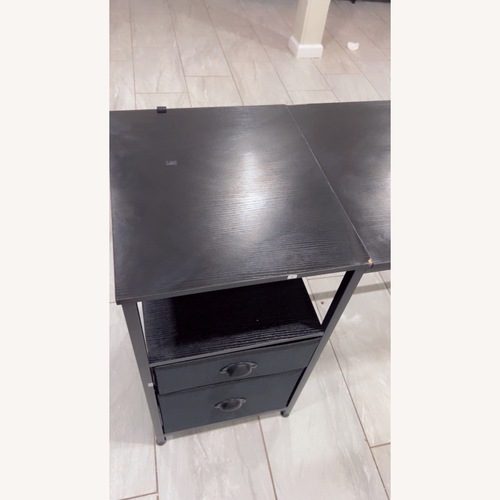 Used L-Shaped Office Computer Desk ,2 Drawers  for sale on AptDeco