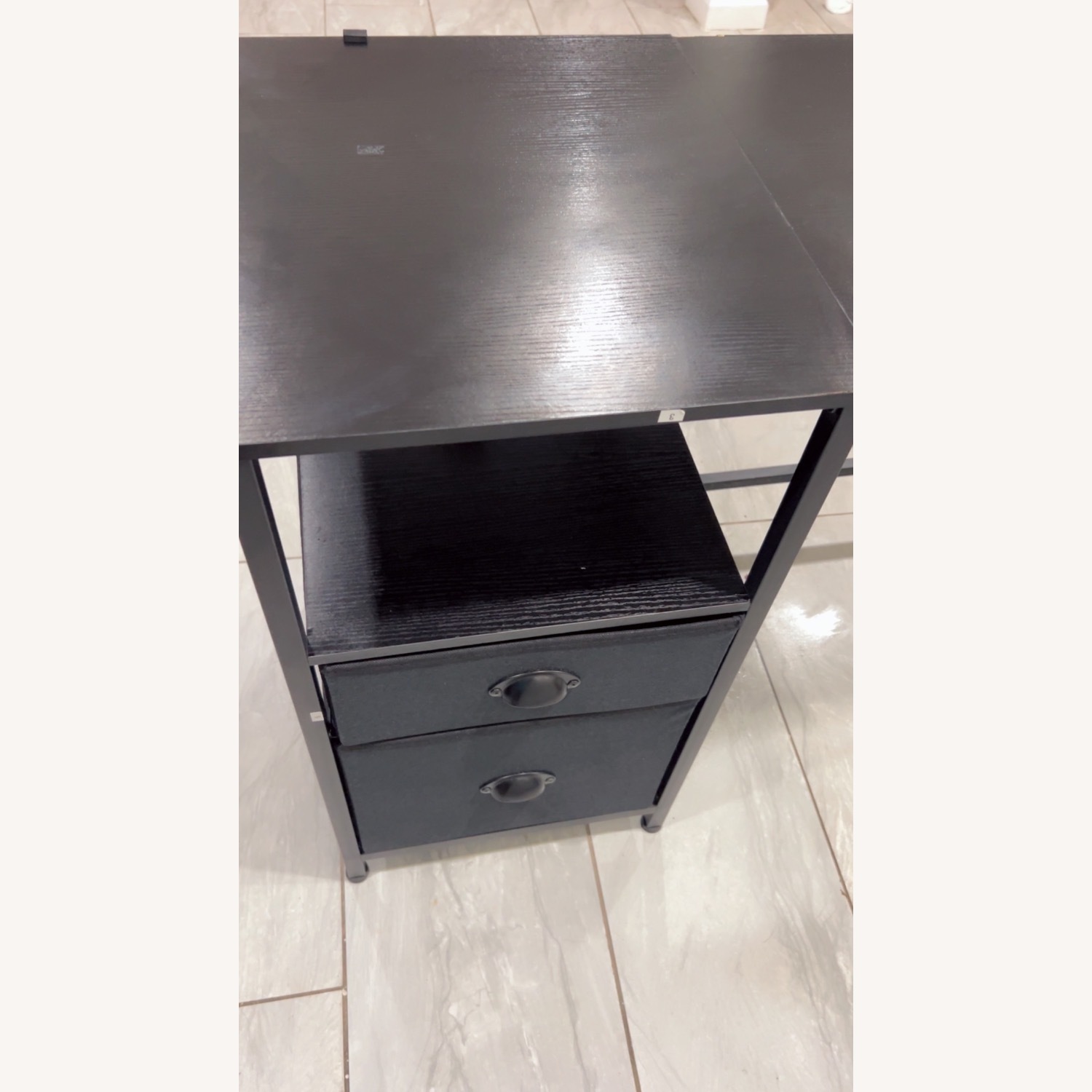L-Shaped Office Computer Desk ,2 Drawers  - image-2