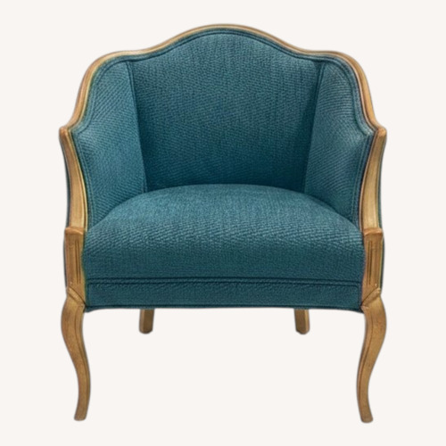 Used Vintage/Antique Finds Blue Wood Armchairs for sale on AptDeco