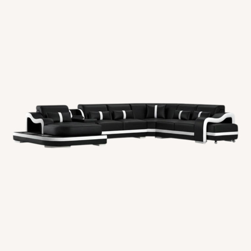 Used Arunvir Upholstered U-Shaped Sectional for sale on AptDeco