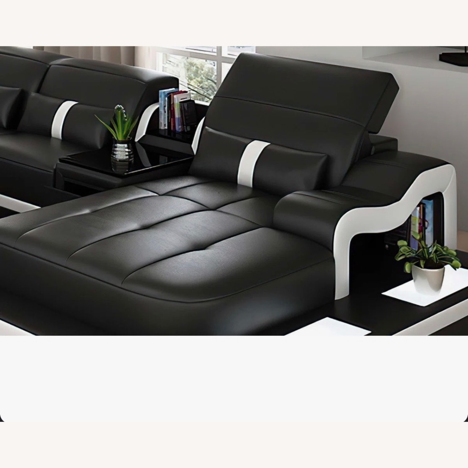 Arunvir Upholstered U-Shaped Sectional - image-2