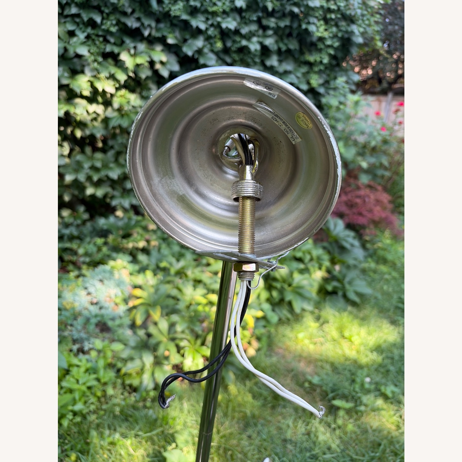 Restoration Hardware Clemson Silver Ceiling Lamp - image-4