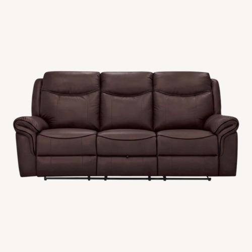 Used Raymour & Flanigan Dark Brown 3+ Seater Sofa for sale on AptDeco