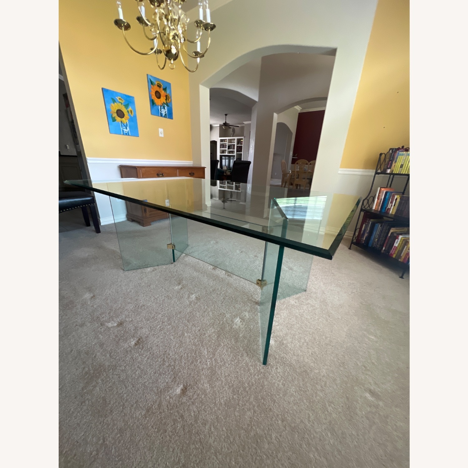 Tonelli Design Glass Dining Table - image-3