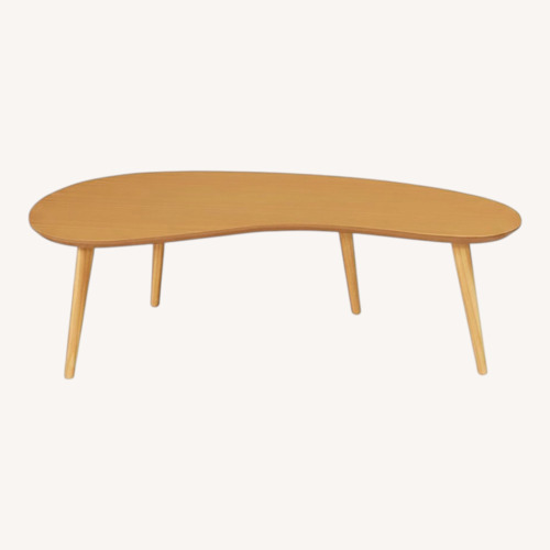Used Natural Wood Coffee Table for sale on AptDeco