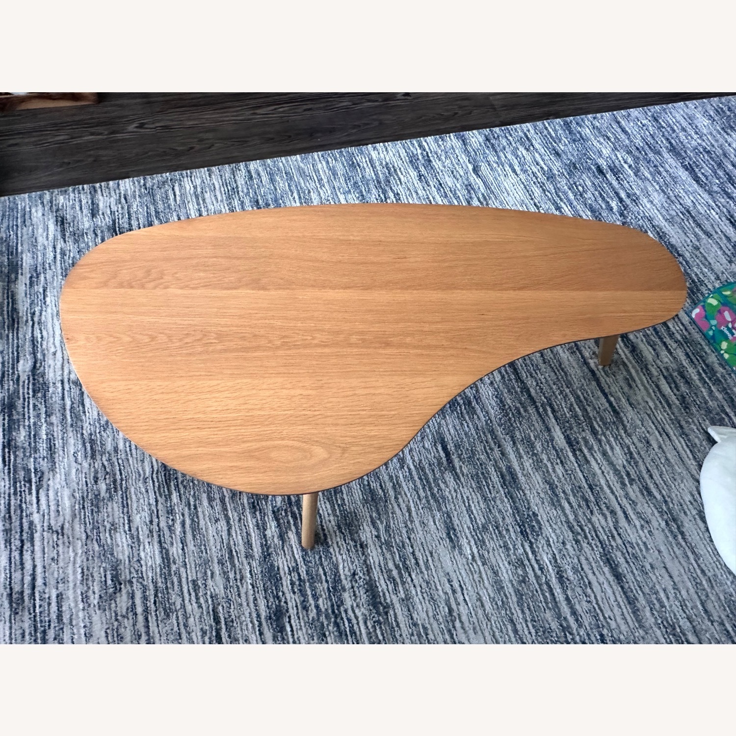 Natural Wood Coffee Table - image-3