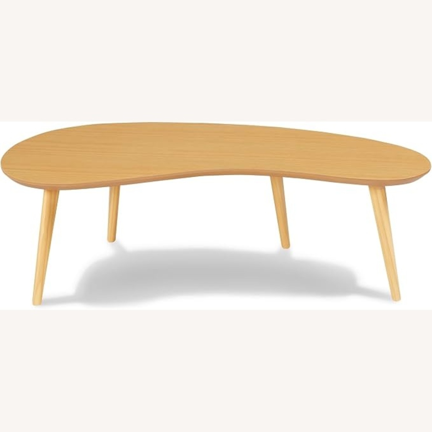 Natural Wood Coffee Table - image-4