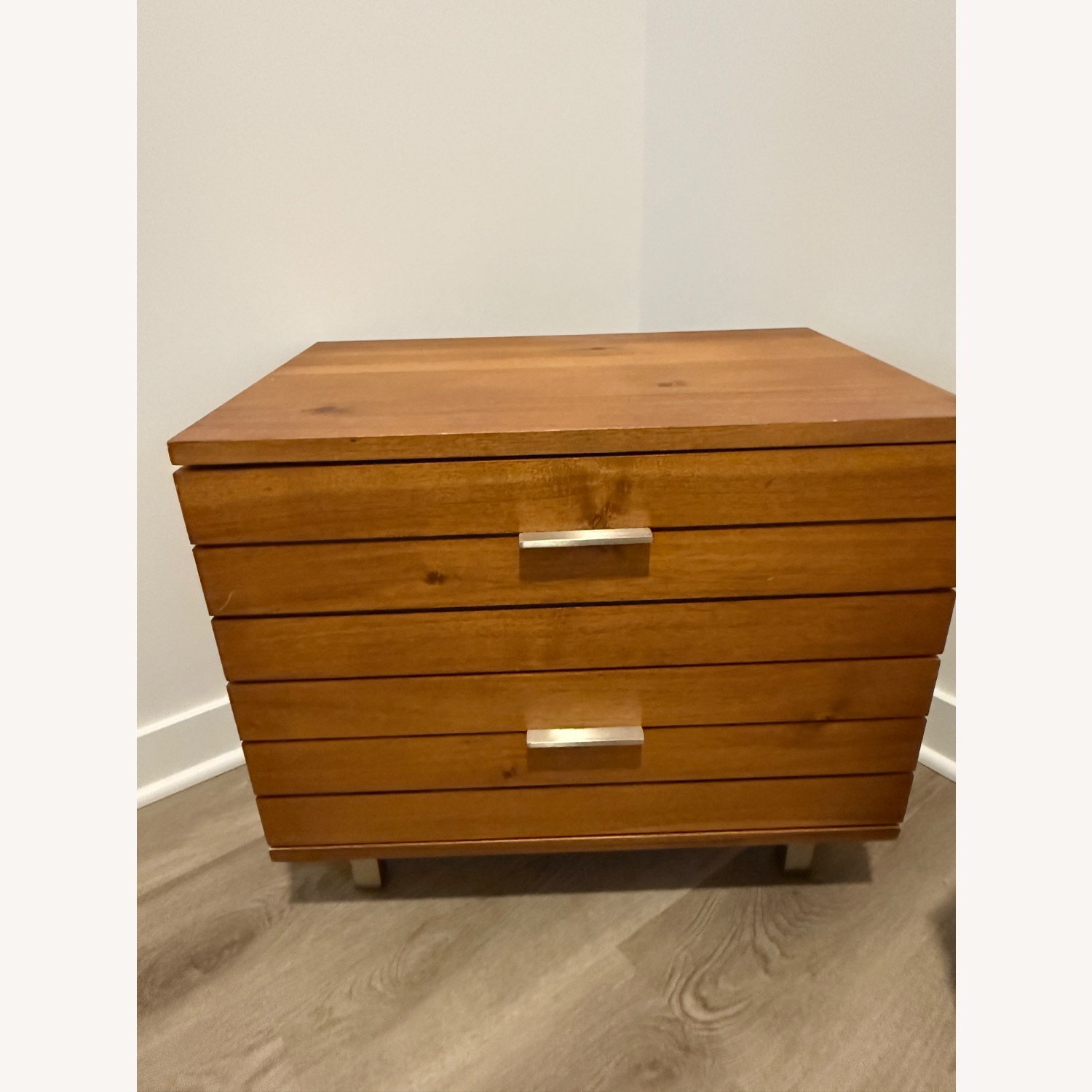 CB2 Linear 2-drawer Nightstands - image-2
