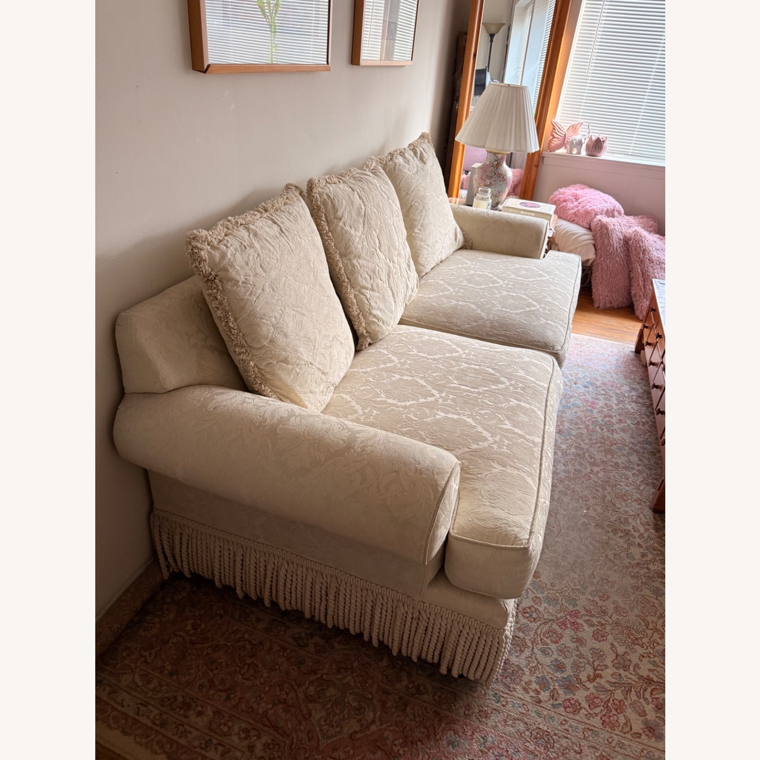 Jennifer Convertibles White 3+ Seater Sofas - image-2