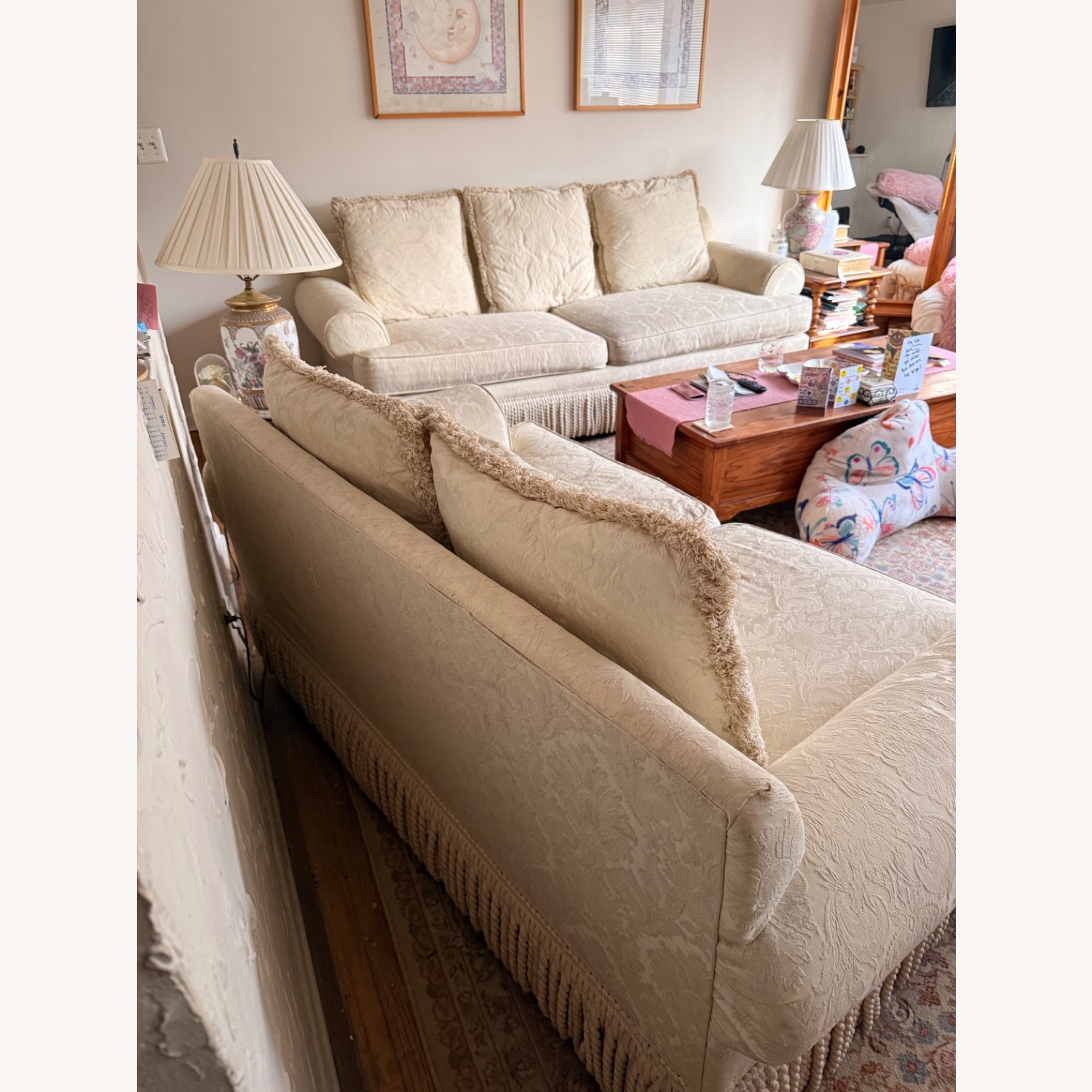 Jennifer Convertibles White 3+ Seater Sofas - image-4
