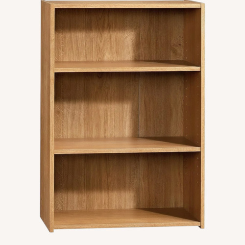 Used Sauder Light Brown Bookcase for sale on AptDeco