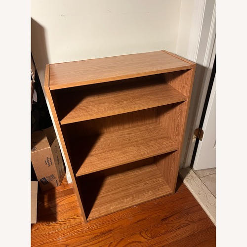 Used Sauder Light Brown Bookcase for sale on AptDeco