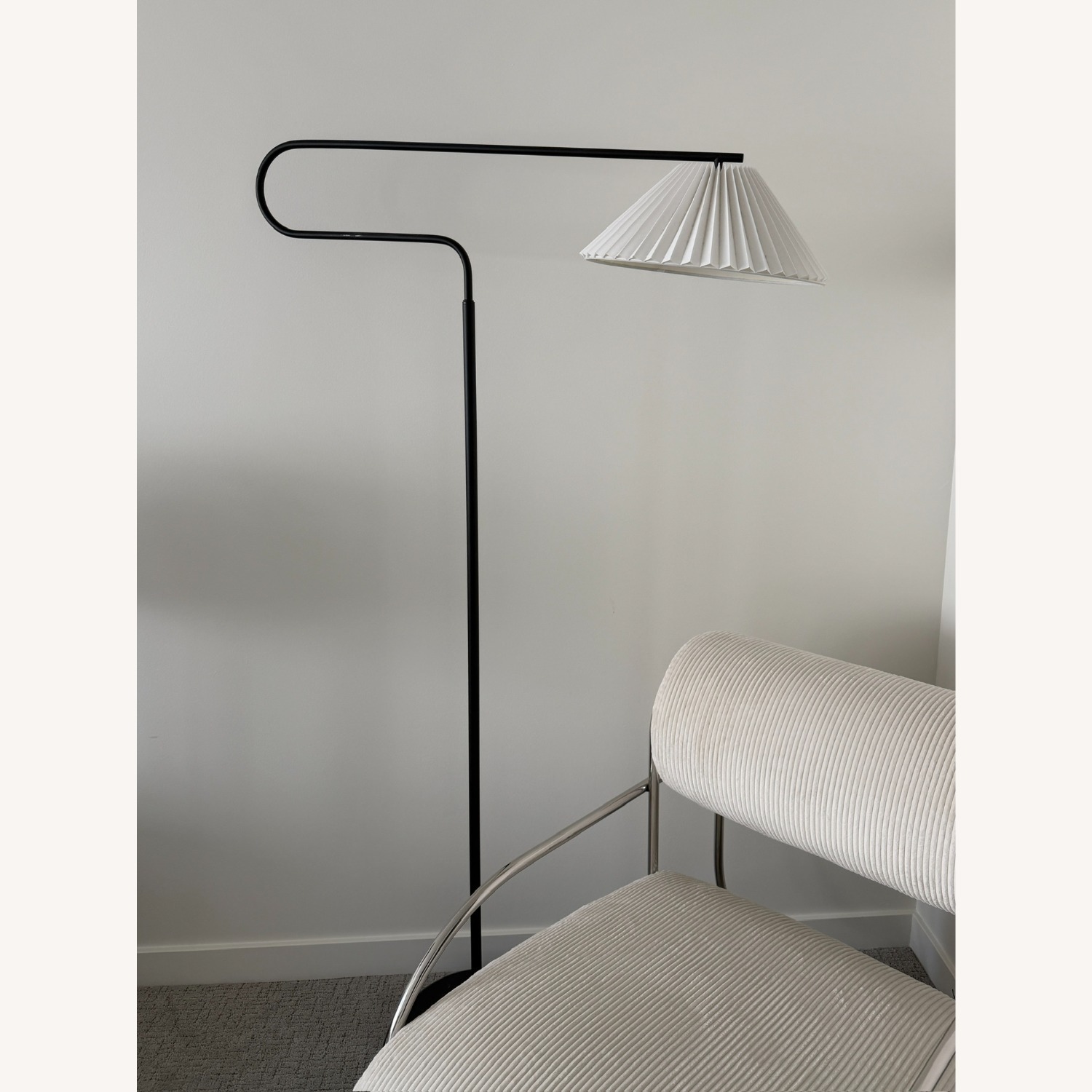 Harriet Paper Pleated Floor Lamp - image-2