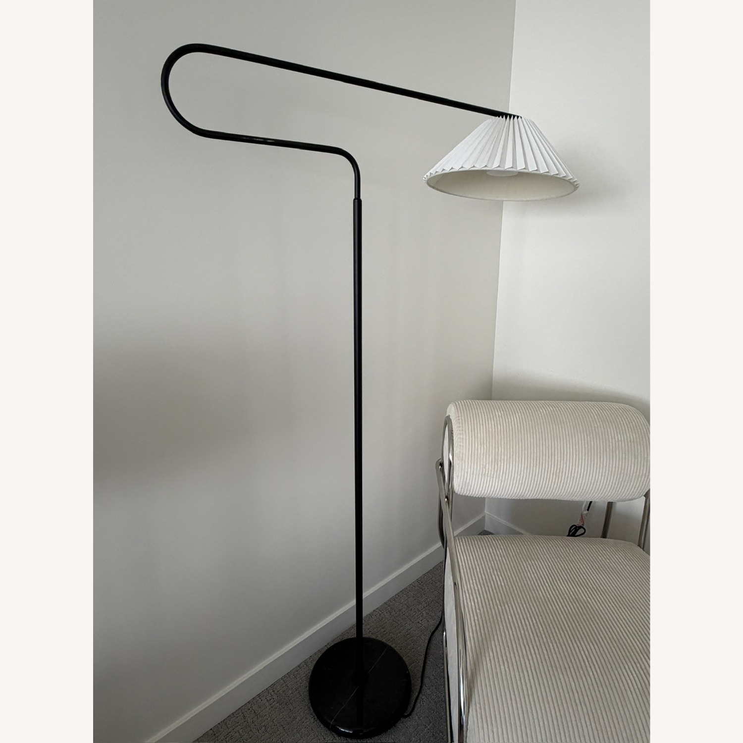 Harriet Paper Pleated Floor Lamp - image-3