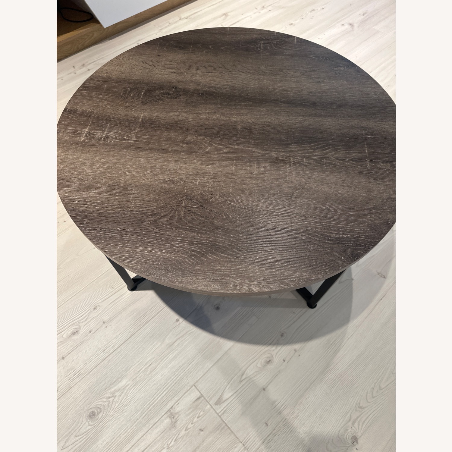 Household Essentials Jamestown Round Coffee Table - image-2