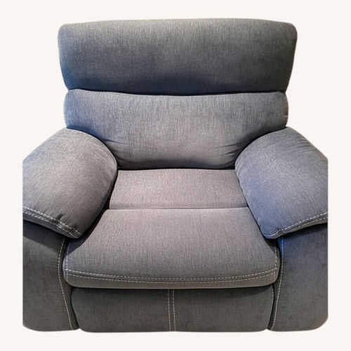 Used Bob's Discount Furniture Light Gray Loveseat for sale on AptDeco