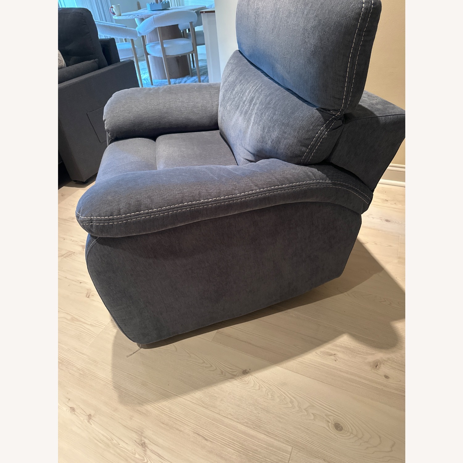 Bob's Discount Furniture Light Gray Loveseat - image-3
