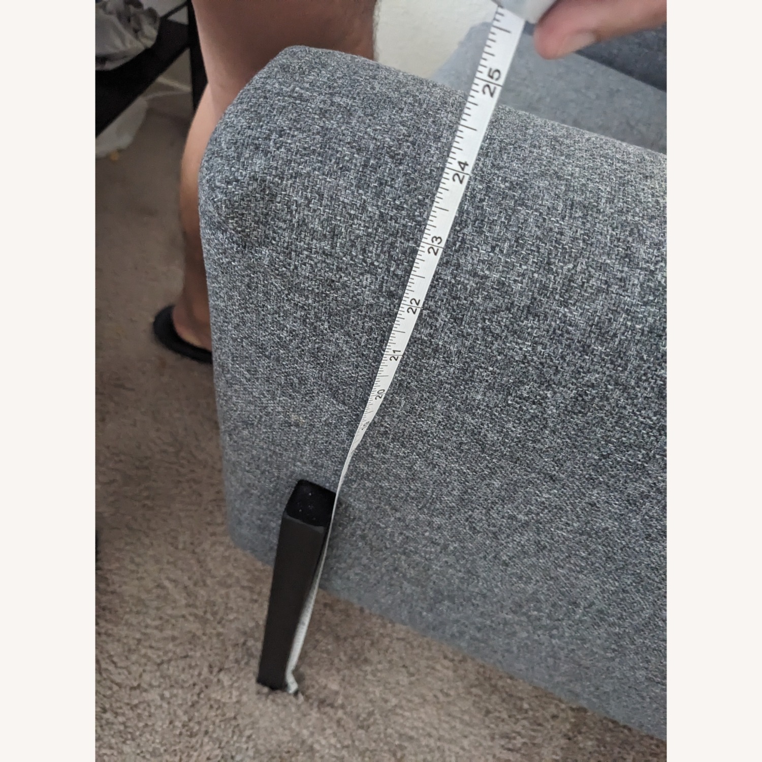 IKEA Koarp Light Gray Armchair - image-4