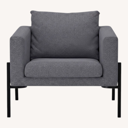 Used IKEA Koarp Light Gray Armchair for sale on AptDeco