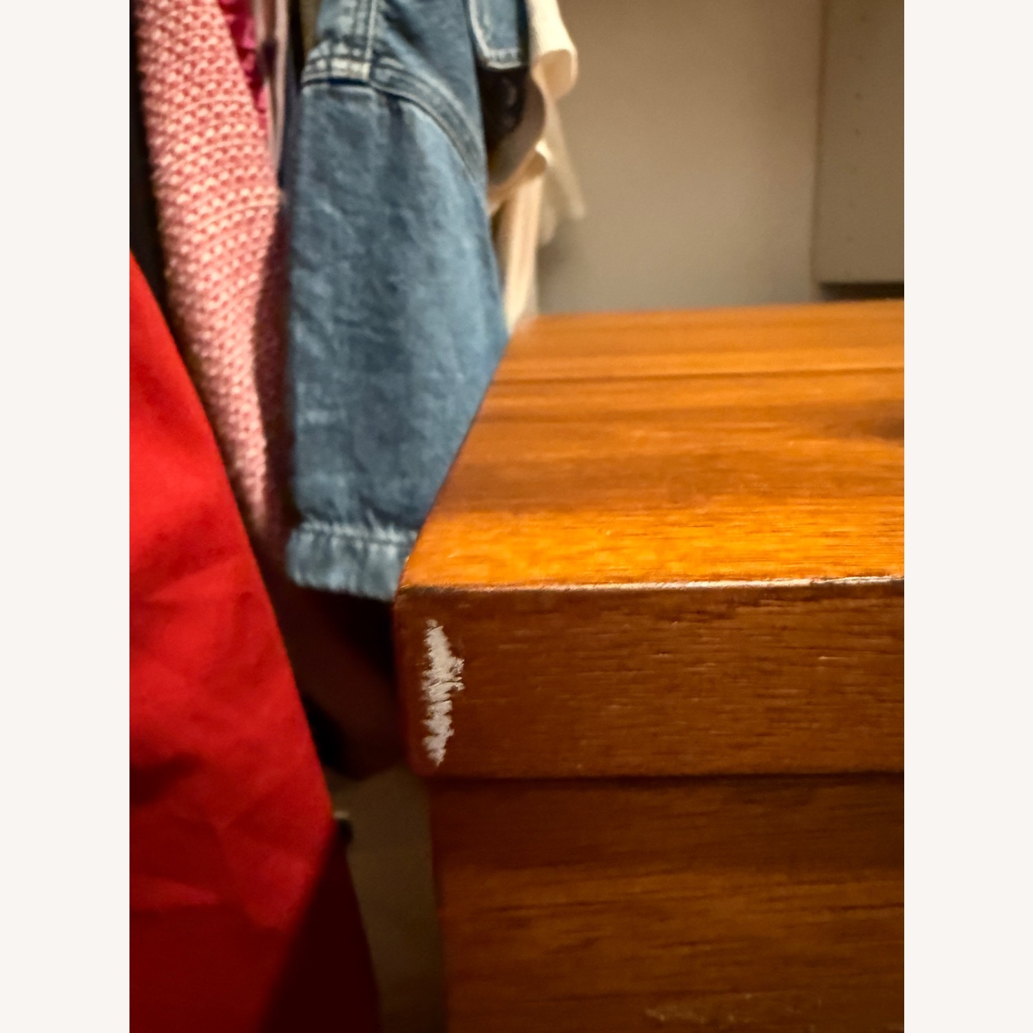 CB2 Linear Low 4-Drawer Wood Dresser - image-3