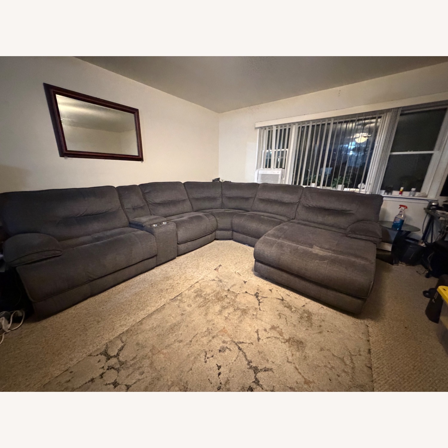 3 piece Reclining Sofa  - image-1