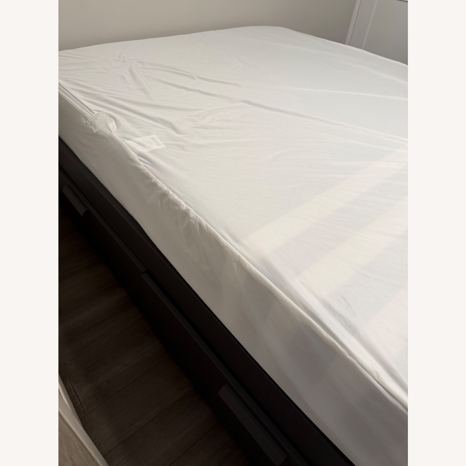 IKEA Brimnes Black Queen Bed - image-4
