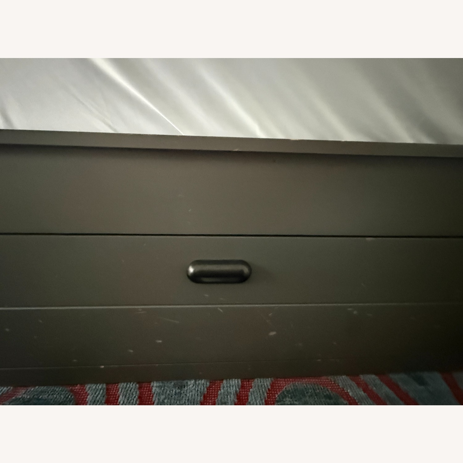 Restoration Hardware Haven Dark Gray Wood Full Bed - image-4