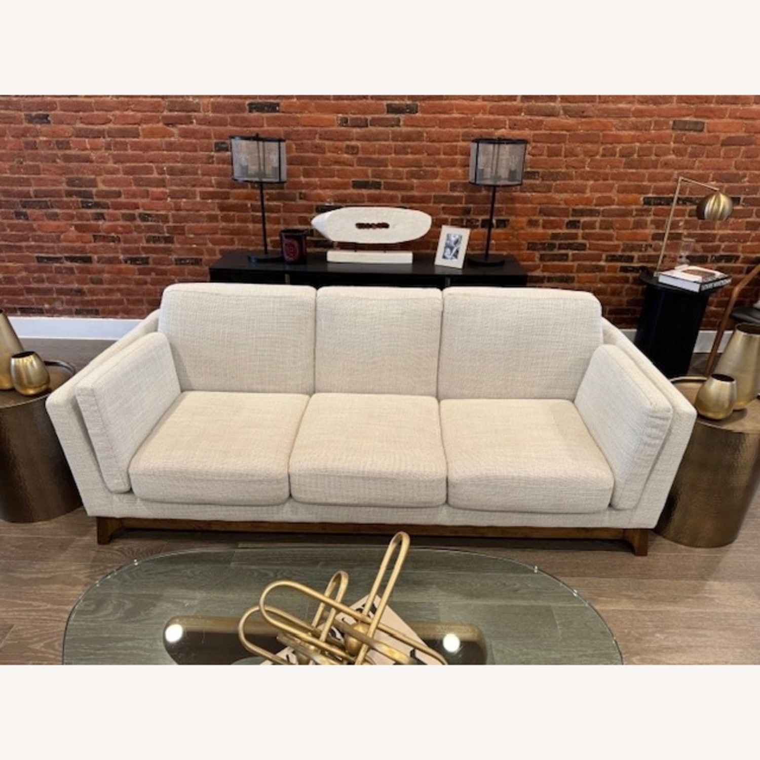 Article Ceni 83" Sofa Chalk Gray - image-1