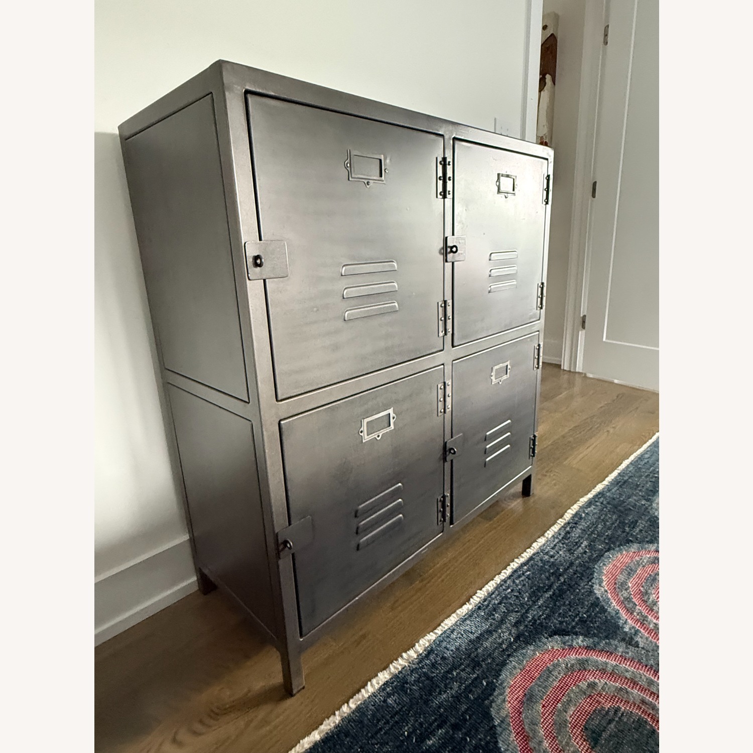 Restoration Hardware Vintage Locker 4-Door Cabinet - image-6