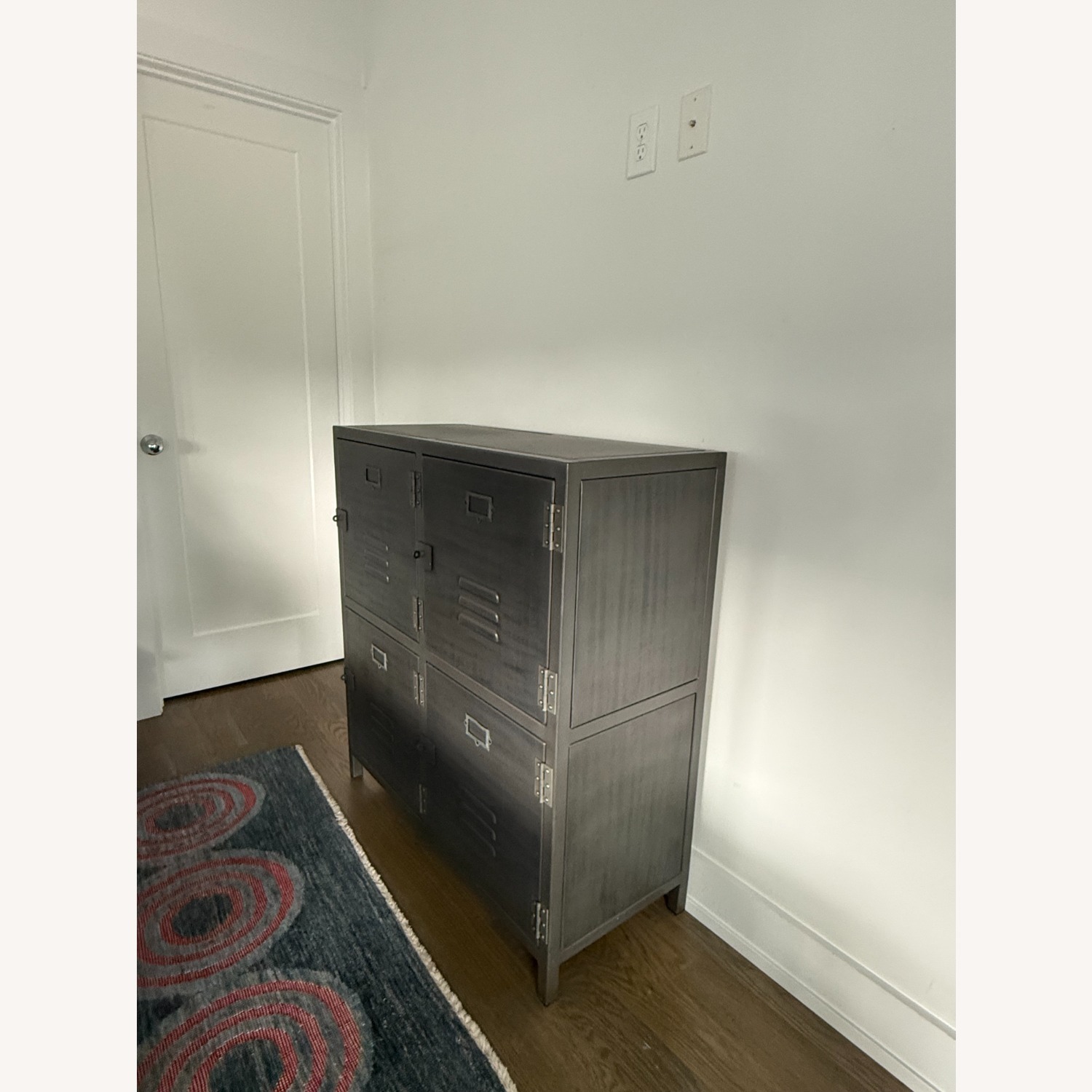 Restoration Hardware Vintage Locker 4-Door Cabinet - image-4