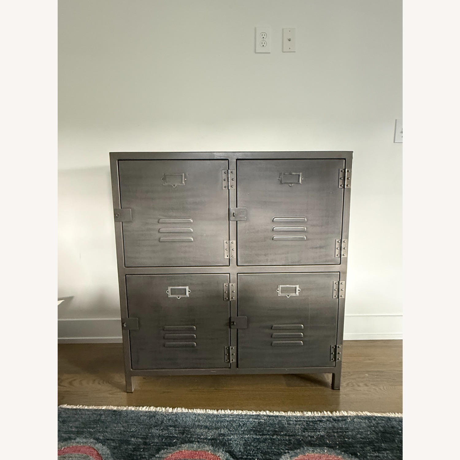 Restoration Hardware Vintage Locker 4-Door Cabinet - image-3
