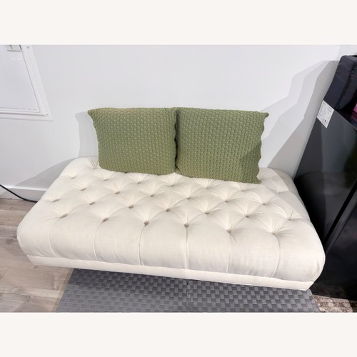 Used Anthropologie White Bench for sale on AptDeco