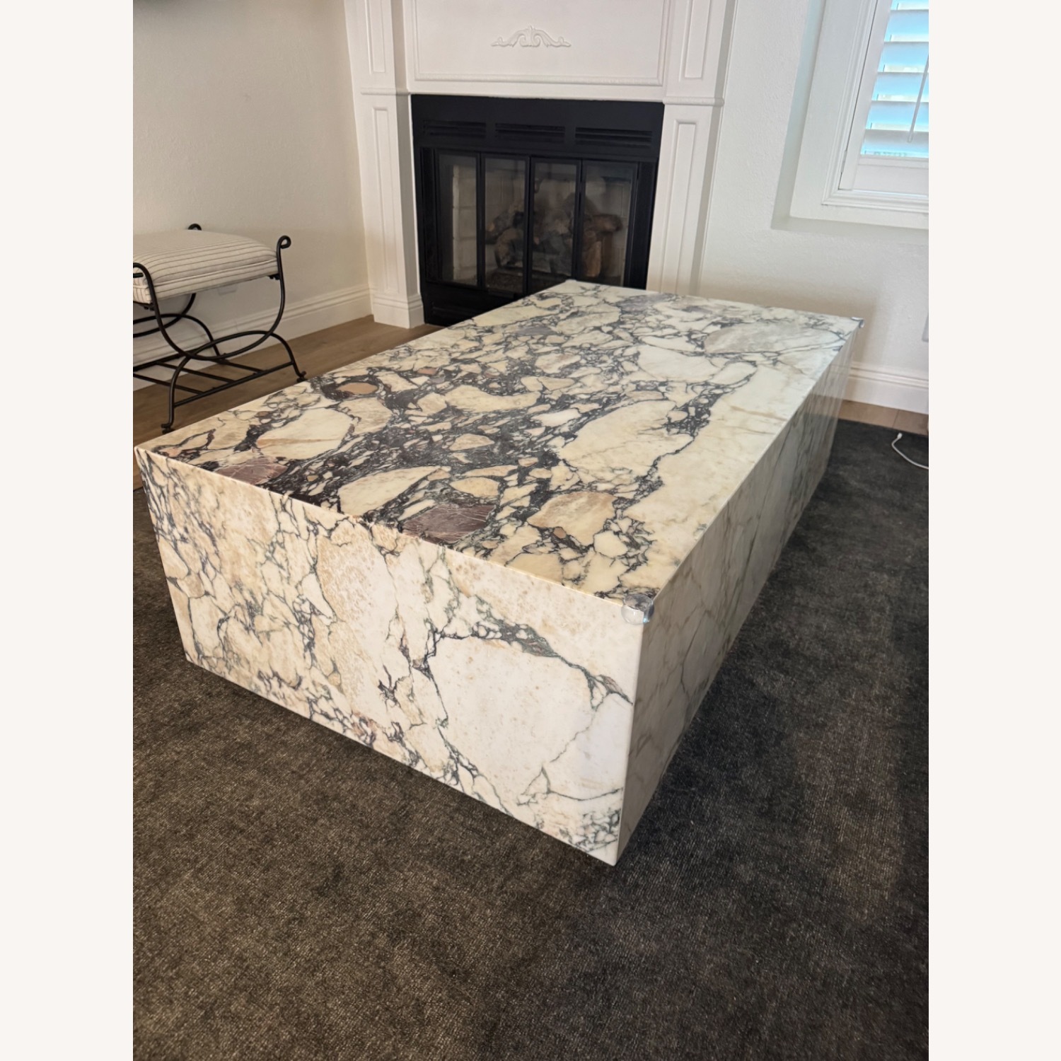 Marble Plinth Block Coffee Table - image-3